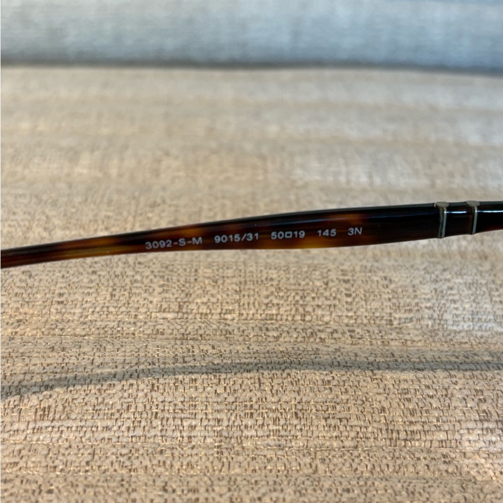 Persol Tortoise Shell Sunglasses with Black Case - Picture 5 of 6